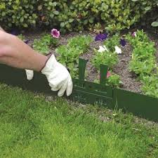 Col Met 8 Ft Black Powder Coat Steel Landscape Edging Section Lowes Com Steel Edging Landscape Landscape Edging Green Powder