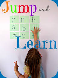 Jump And Learn Kids Play Smarter Kinesthetic Learning Activities Kinesthetic Learning Spelling Activities