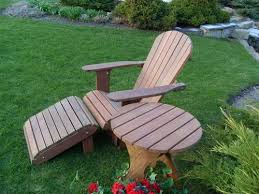 Forever Ipe 24 Round Wood Side Table Adirondack Chair Round Side Table