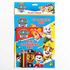 Most of the paw patrol coloring pages are easy to finish, along with big images. Paw Patrol Colouring Play Pack Over The Rainbow