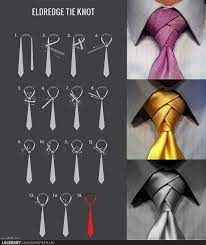 Whatever your opinion, this knot is a conversation starter. How To Tie An Eldredge Knot For A Tie Tie Knots Tie A Necktie Cool Tie Knots