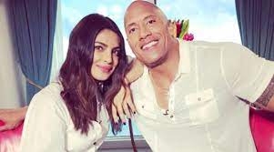 Dwayne Johnson Accepts It Was Love At First Sight With Priyanka Chopra Entertainment News The Indian Express Johnson also welcomed chopra to the cast on tuesday with a video posted on instagram. dwayne johnson accepts it was love at