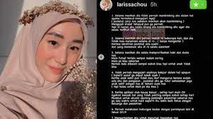 Demikan 7 poin curhatan larissa chou soal alvin faiz hingga membuatnya memutuskan untuk bercerai. Q7dtc59i4peesm