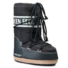 Große auswahl günstige preise neueste trends jetzt moon boot auf modebasar.com entdecken und kaufen! Original Moon Boots Nylon Damen Dunkelblau Wasserfest Schnee Winterstiefel Ebay