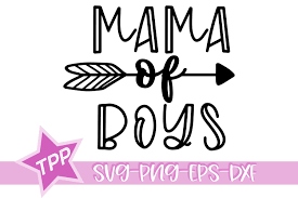 Download design elements for free: Mom Of Boys Svg Boy Mama Shirt Svg Design File 720438 Svgs Design Bundles