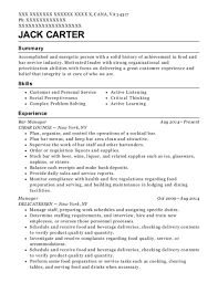 20+ best bar manager resumes resumehelp