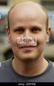 Daniel Childs Geographic analist working for Navteq mapping the roads to be  used in gps systems. pic David Sandison 30/10/2006 Stock Photo