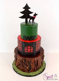 Woodland Baby Shower Cake Sweet Passion Cakery