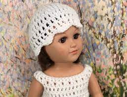 Crochet a wonderful outfit for your doll to wear while baking a colorful cake and cherry pie. Crochet Patterns Galore 18 Inch Doll Hat