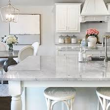 White Kitchen Simply White By Benjamin Moore Carrara Marble Polished Countertops Classic Gray Wal White Kitchen Paint Kitchen Island With Sink White Kitchen