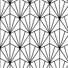 Geometric Art Deco Pattern Small Scale In 2021 Art Deco Pattern Geometric Pattern Wallpaper Geometric Art