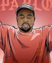 My Kanye West Illustration Based On His Album The Life Of Pablo Size A3 297 X 420 Mm A2 420 X 594 Mm A1 5 Kanye West Painting Hip Hop Art Rapper Art
