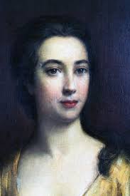 Sold at Auction: Framed Thomas Beach oil portrait painting (attributed to Thomas  Beach