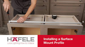 surface mount profile for led lighting