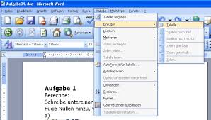 1.22 dialog 2 ● hallo, jan. Herstellen Von Rechenkastchen In Ms Word Augenbit