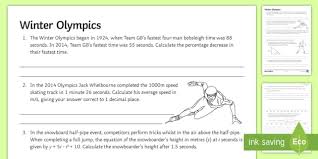 The stories, the competition and the medal ceremonies. Winter Olympics Quiz Worksheet Worksheet