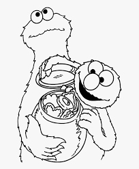 Pypus is now on the social networks, follow him and get latest free coloring pages and much more. Coloring Pages Cookie Monster Coloring Pages And Elmo Elmo Cookie