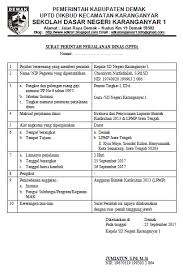 Contoh Surat Perjalanan Dinas Swasta