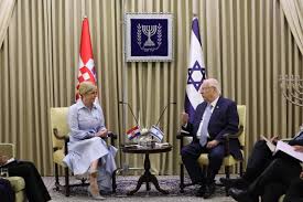 She is the youngest president ever of croatia as well as the first woman elected to the office. Croatia President Denies Insulting Bosnia In Israel Balkan Insight