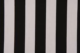 Heavy preshrunk black and white canvas stripe fabric from laura and kiran. Premier Prints Canopy Stripe Drapery Fabric In Black White