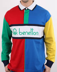 More benetton rugby tops in different styles and colours are available online here at 80s casual classics. Benetton 80s Rugby Shirt Off 75 Free Shipping