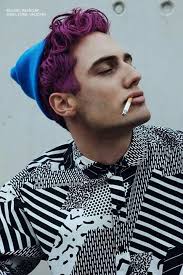 Haircolor Men Color Hair Purple Style Men Hair Color Mens Hair Colour Curly Hair Styles