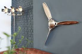 Details Zu Flugzeug Propeller Screw Iii 60cm Silber Wanddekoration Metall Aluminium Deko Wanddekoration Wanddekoration Metall Dekoration