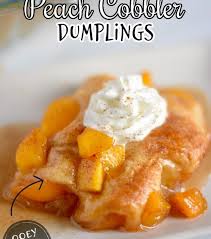 It depends on how sweet your peaches are.adjust to your liking!! Easy Peach Cobbler Dumplings Pillsbury Crescent Rolls Kitchen Divas