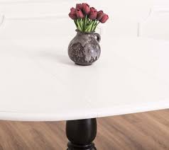Another easy way to mix and match chairs is to. Casa Padrino Country Style Dining Table White Black O 120 X H 78 Cm Round Extendable Solid Wood Kitchen Table Country Style Dining Room Furniture