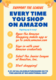 Once you've clicked it, you'll have access to the key information we'll need to add amazon smile to your website. Donate Through Amazon Smile Now Available The Junior League Of Houston Inc