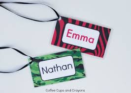 It's up to your own personal preference. Diy Name Tags For Kids Pregnancy Test Kit
