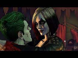 Harley quinn and joker kissing. Joker And Harley Quinn Kiss Batman The Enemy Within Episode 5 Season 2 Youtube