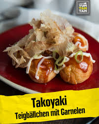 Takoyaki Teigballchen Mit Garnelen Video Asiatische Rezepte Lecker Kochen Rezepte
