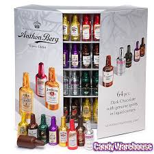 Anthon Berg Liquor Filled Chocolate Bottles 64 Piece Box Godhed Gode Rad