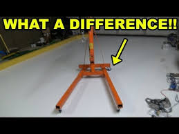 How much is the maximum lifting weight of the hoist? Harbor Freight Engine Hoist Hack Youtube