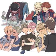 pin by نورة الدوسري on bts fanart bts drawings fan art