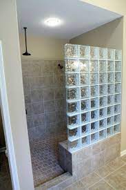 Glass block permits room brightening light to travel from one space to another while letting you select the level of privacy. Shower With Glass Block Tiles Google Search Glass Block Shower Shower Remodel Bathroom Remodel Shower