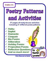 Pin By Aideen Maher On Fifth Grade Teaching Ideas Teaching Poetry Poetry Writing Activities Writing Units