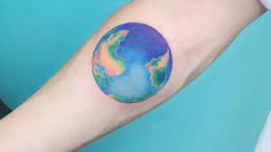 Five point star tattoo meanings. 20 Vivid Earth Tattoo Designs And Ideas Tattoobloq