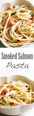 Smoked Salmon Pasta Recipe Salmon Pasta Smoked Salmon Pasta Salmon Pasta Recipes