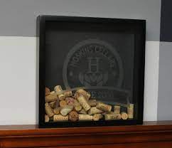 I had seen a wine cork shadow box on etsy a while back. Wine Cork Holder Shadow Box Sometimes Homemade