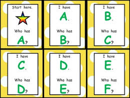 Games are a fun way to keep kids entertained and engaged, busting boredom while giving you some time to get things done. I Have Who Has Alphabet Games For Kindergarten Or Preschool Tpt