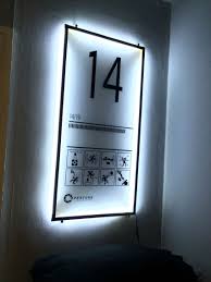 Portal2 Wall Art Frosted Acrylic Sheet Vinyl Print And Led Light Strip Strip Lighting Led Strip Lighting Acrylic Signage