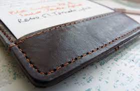 I chose to make just two pockets since my purpose to keep the index cards visible. Noteshel Index Card Holder And Giveaway Pens Paper Pencils