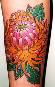 Pin On Chrysanthemum Tattoos