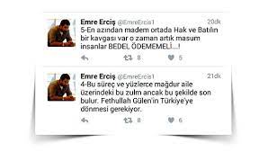 Emre erciş'in avukatı harun akdere, sosyal medyadan konuya ilişkin açıklamada bulundu. Emre Ercis Uludag Sozluk Galeri