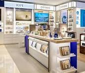 Display Skincare Stand Shop Counter Design Store Makeup ...