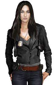 Characters Fashion Leather Jacket Leather