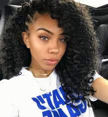 Crochet braids come in all kinds of colors and length like a wig, but look much more natural. For This Crochet Hair I Used Freetress Barbadian Braid Go Go Curl And Presto Curl I K Curly Crochet Hair Styles Crochet Braids Hairstyles Curly Hair Styles
