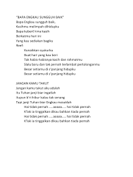 C f dia menyediakan yang kuperlukan. Bapa Kau Sungguh Baik Lyrics